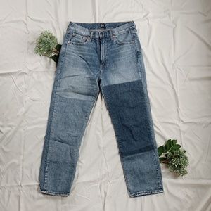 Gap Patchwork Cheeky Straight Jean